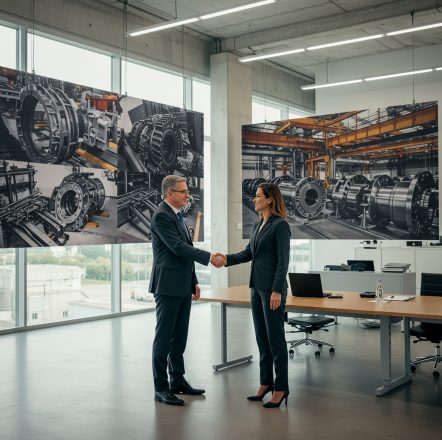 Partenaires qui se serrent la main